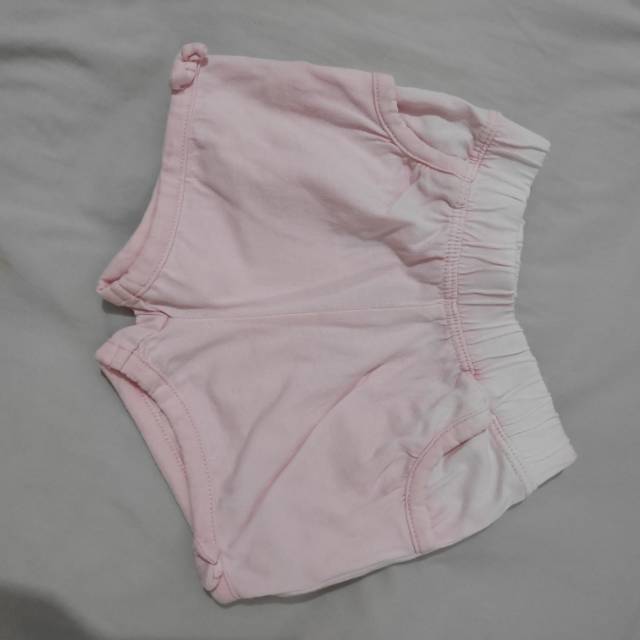 Preloved Mothercare Short Pants Baby Pink
