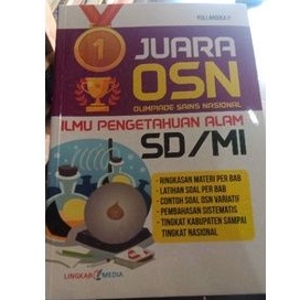buku juara OSN ilmu pengetahuan alam sekolah dasar