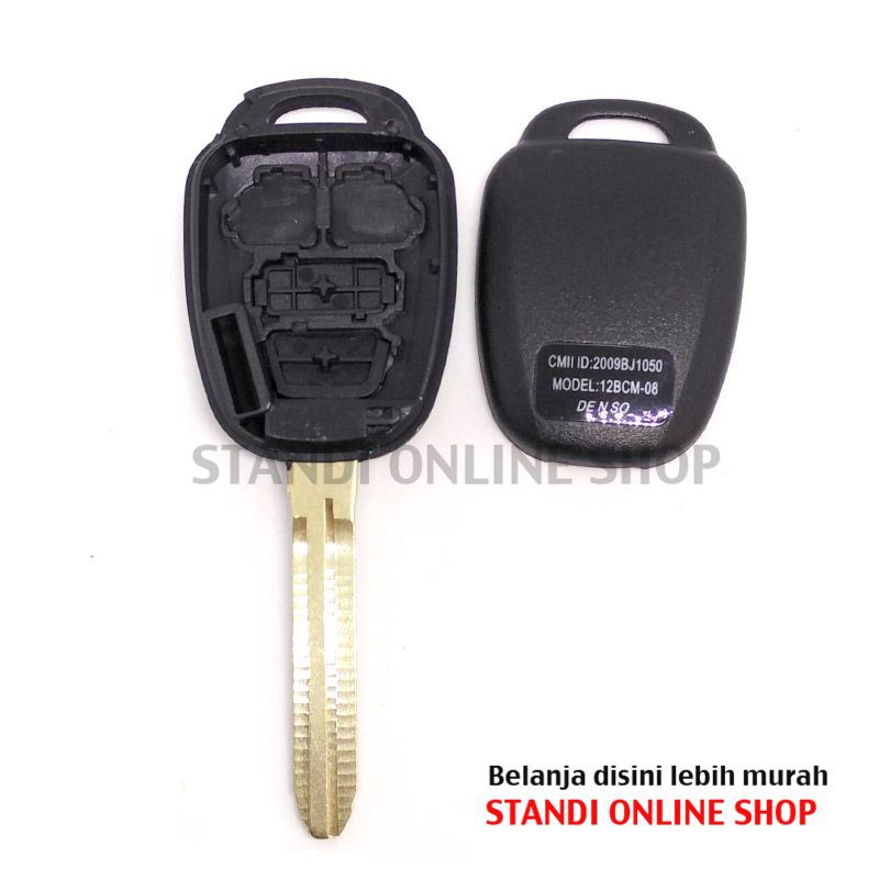 Casing Remote Rumah Kunci Toyota All New Yaris Type G