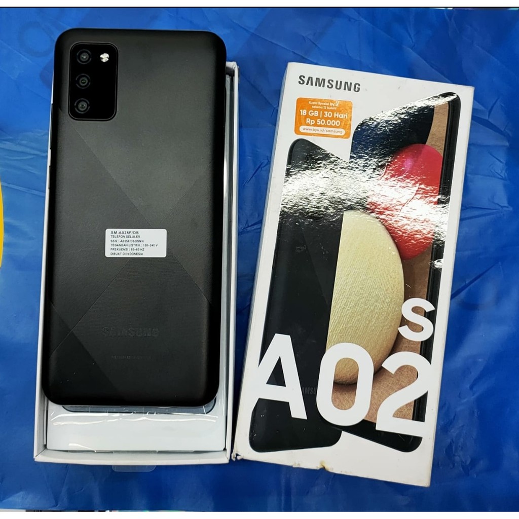 samsung galaxy a02s 4/64 second fullset-1