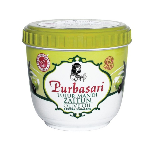 READY PURBASARI LULUR MANDI 125g / 235GR scrub badan / lulur badan bengkoang putih brightening vitamin susu