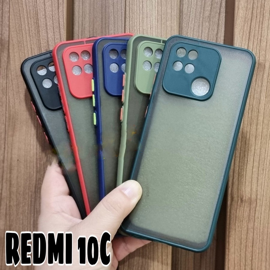 SOFTCASE XIAOMI REDMI 10C - CASE MATTE FULL COLOUR MY CHOICE BUMPER CASE PELINDUNG KAMERA