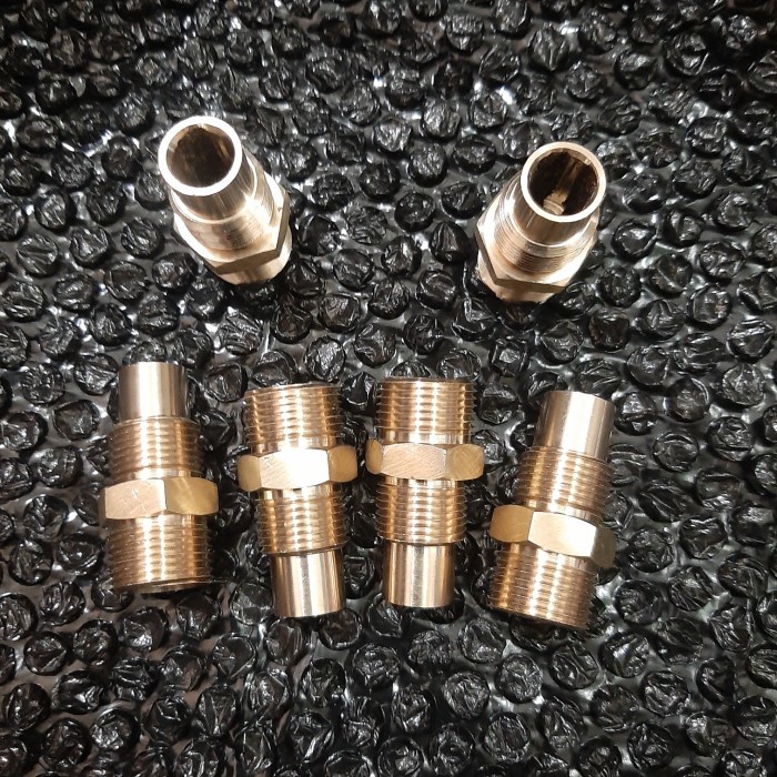 NEPEL DRAT SELANG STEAM JET CLEANER BAHAN KUNINGAN