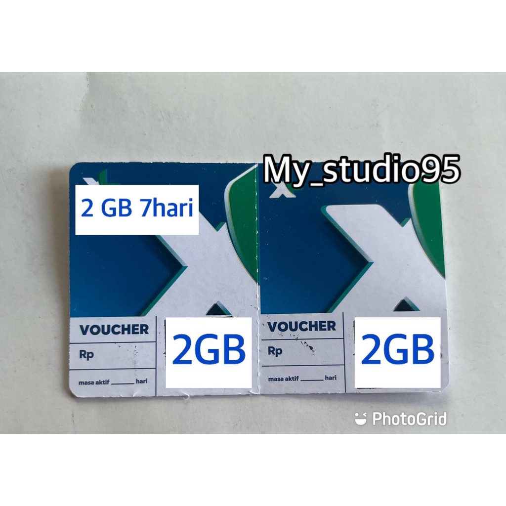 Voucher XL Hotrod 2GB 7 hari