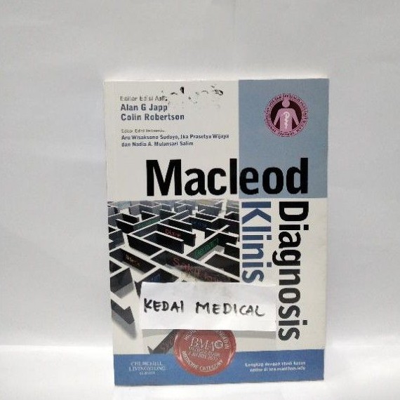 BUKU DIAGNOSIS KLINIS MACLEOD JAPP ROBERTSON ORIGINAL