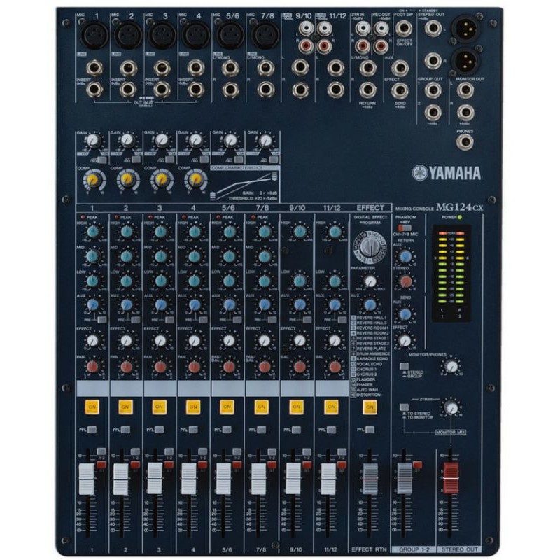 MIXER YAMAHA MG-124CX MG124cx MG 124cx