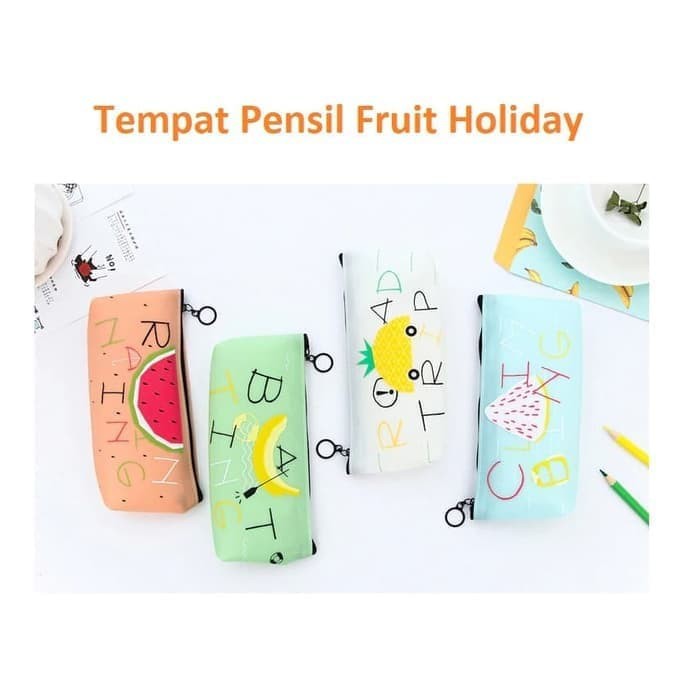 

TP0052 Tempat Pensil Fruit Holiday Pencil Case Tempat Kosmetik