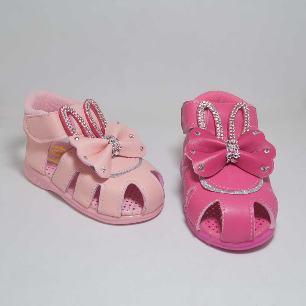  Sepatu  Sandal  Anak  Perempuan  Bunny Bunyi Blink Usia 1 2  3 