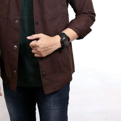 JAKET SEMI PARKA ORIGINAL//JAKET TRUCKER//JAKET KANVAS//JAKET PRIA