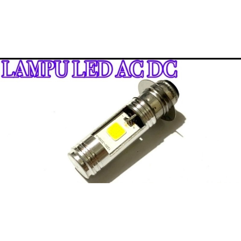 Lampu Led AC DC 2Mata Beat Vario Supra Mio Xeon Fino Mio Old Jupiter Old