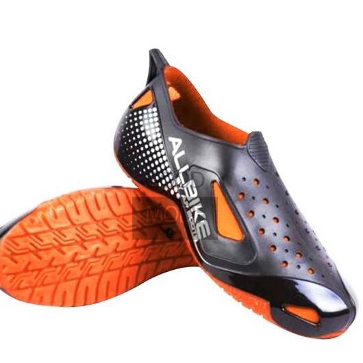 Terbaik Sepatu Karet ALLBIKE ApBoots All Bike Shoes ApBoot Boots Bikers Orange