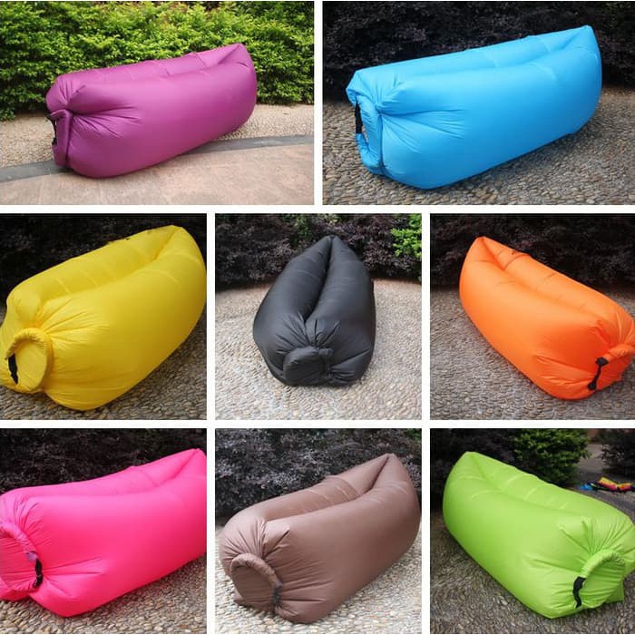 PROMO LAZY BAG LAMZAQ LAY BAG AIR BED SOFA  ANGIN SOFA  