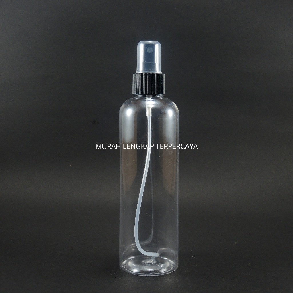 BOTOL 250 ML NATURAL SPRAY HITAM