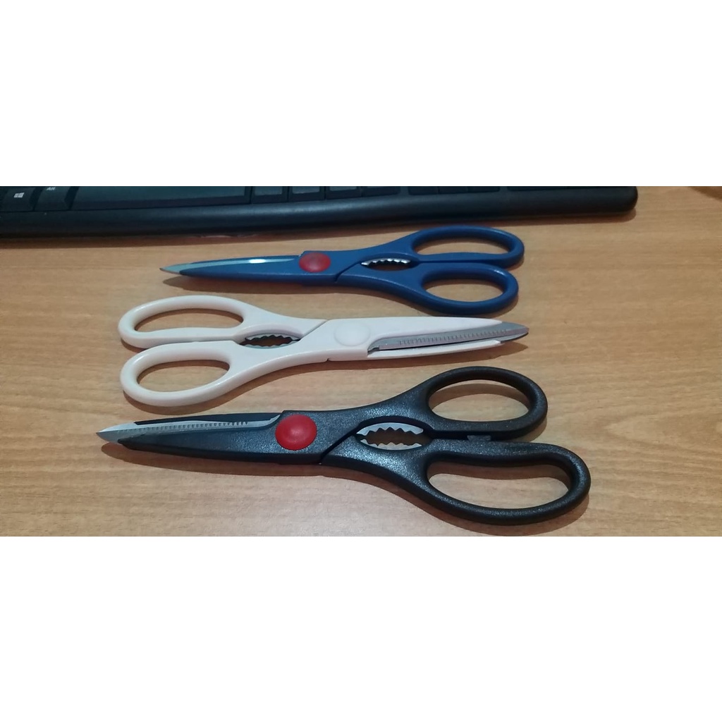 

Gunting besar serbaguna stainless steel untuk potong kertas kain dll