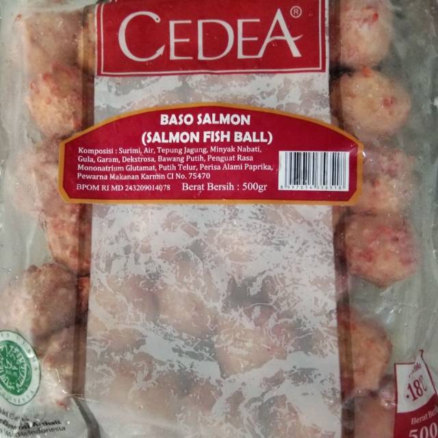 

Cedea Salmon ball 500gr