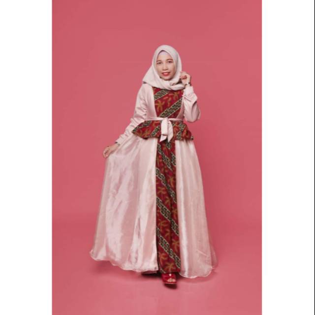 gamis semi batik