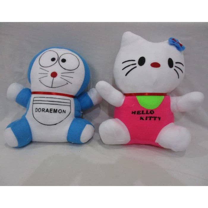 Boneka Karakter Lucu Size 27 x 20 cm Doraemon Kitty Bear***TOP