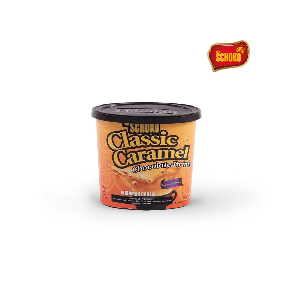Jual SCHOKO Classic Caramel Chocolate Drink - 100 Gr / Minuman Coklat