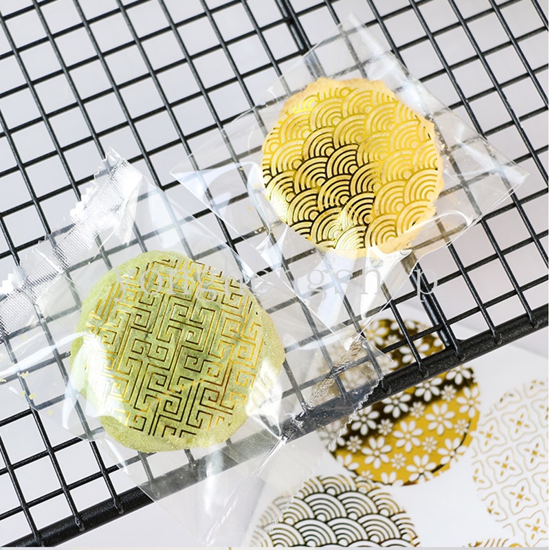 90pcs / lot Stiker Label Segel Kemasan Biskuit / Permen / Hadiah Untuk Pesta Pernikahan