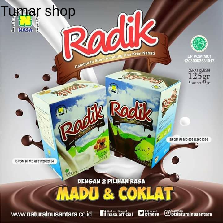 

Susu Radik Madu & Coklat Nasa / RADIKMA / RADIKCO / Produk Original Nasa / agen_kosmetik1