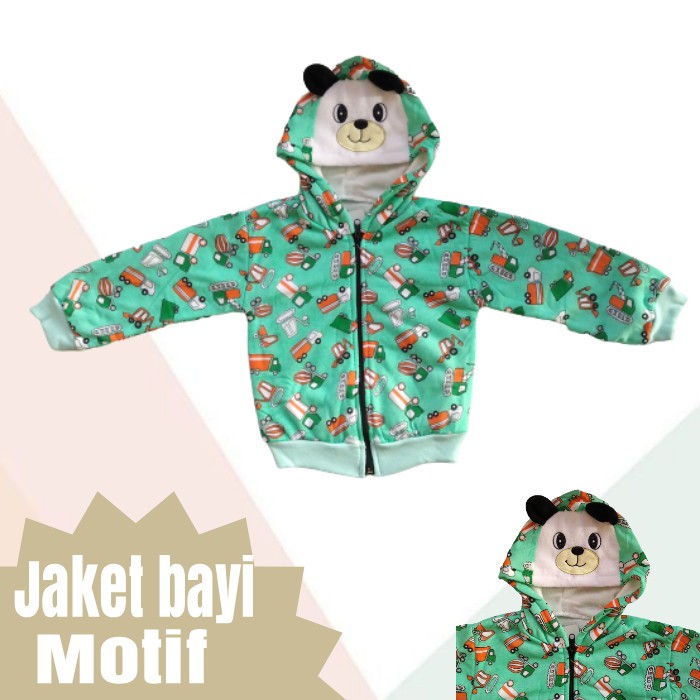 Jaket Bayi Motif Karakter | Jaket Anak Unisex