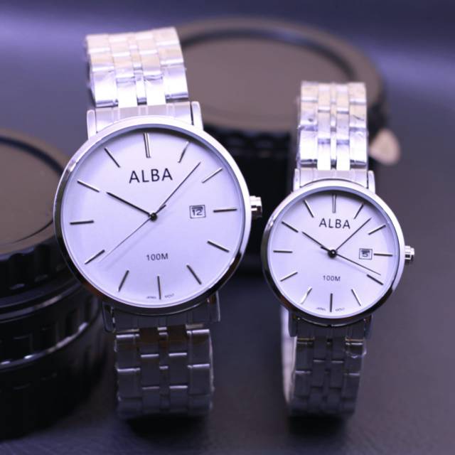 JAM TANGAN COUPLE ALBA SIMPLE