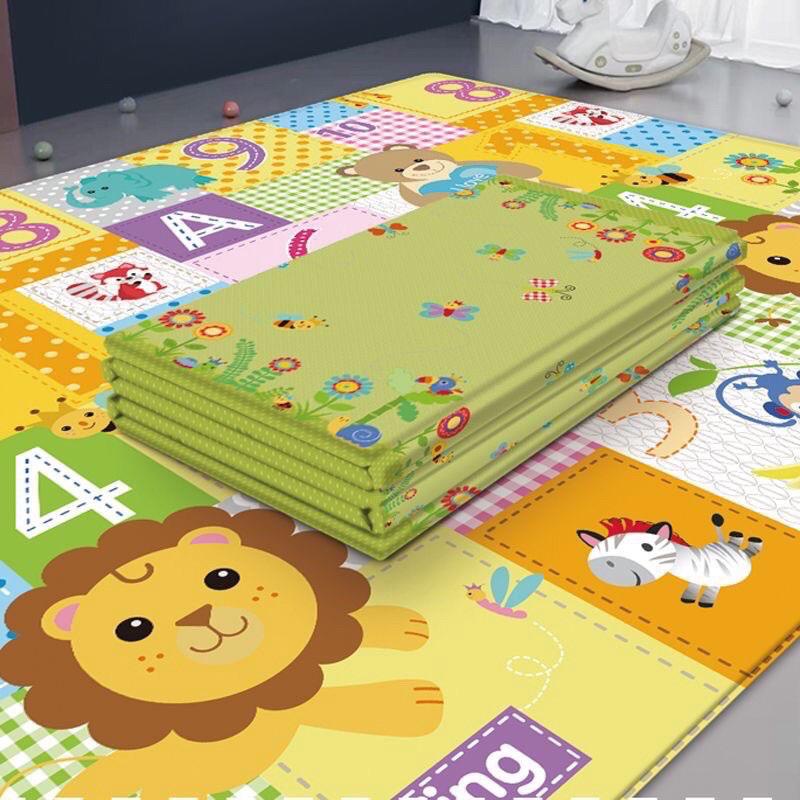 PLAYMAT FREE TAS / PLAYMAT BABY / MATRAS LIPAT ANAK BAYI - KARPET LANTAI LIPAT PREMIUM