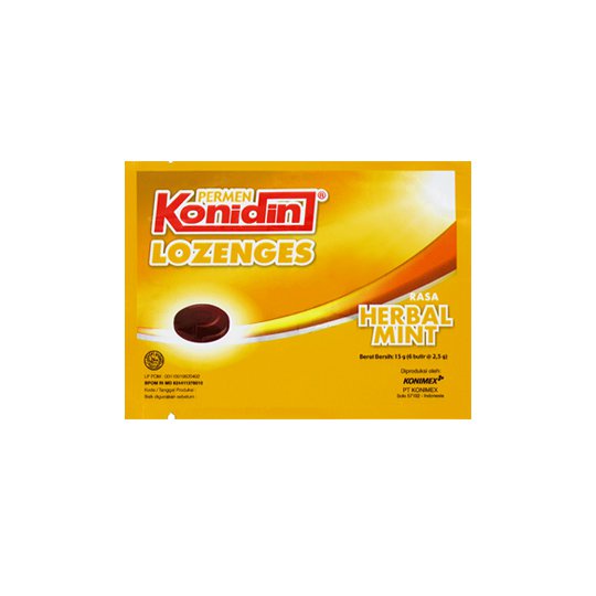 PERMEN KONIDIN SACHET ISI 6 BUTIR