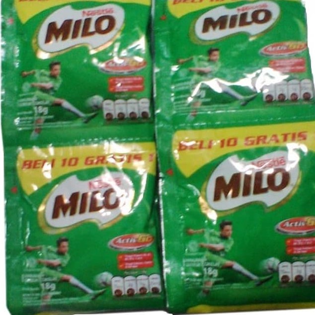 

Milo Renceng 22 Gram Isi 200 sachet / Karton