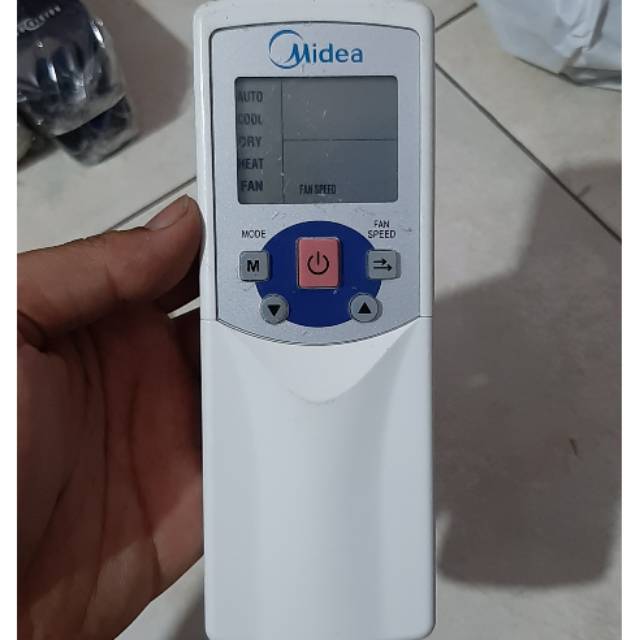 REMOTE REMOT AC MIDEA R05/BGE ORIGINAL ASLI