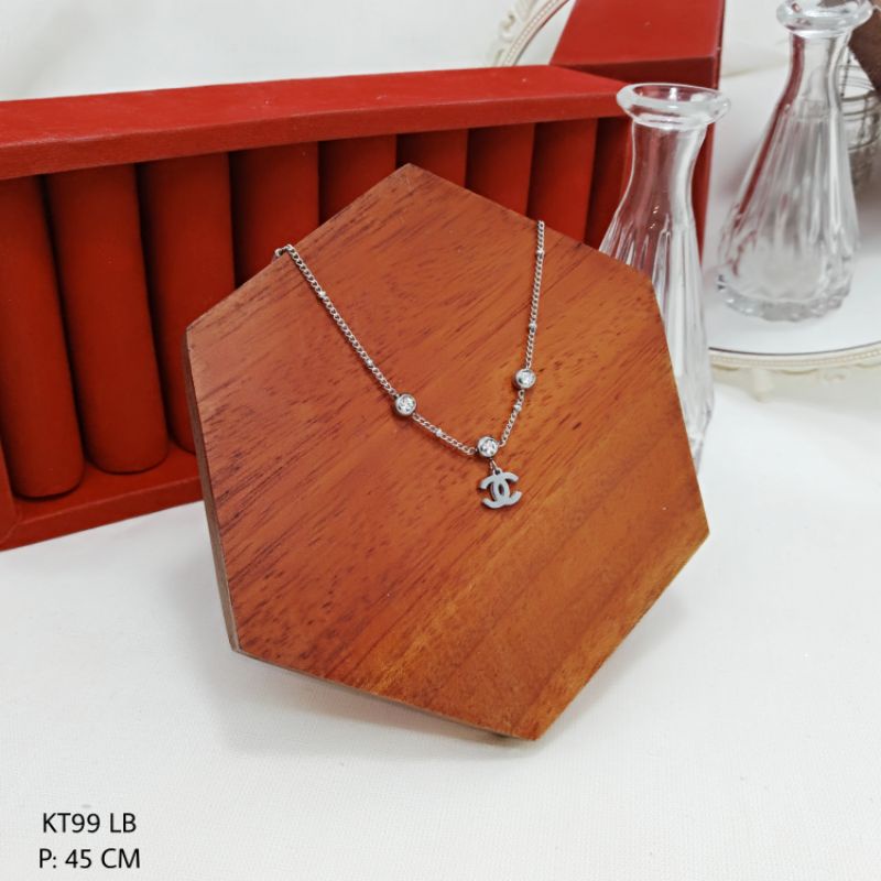 Kalung Titanium Wanita KT99-111-121 LB