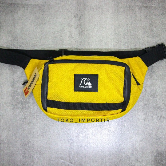 tas waistbag pria Quiksilver canvas tas pinggang pria new