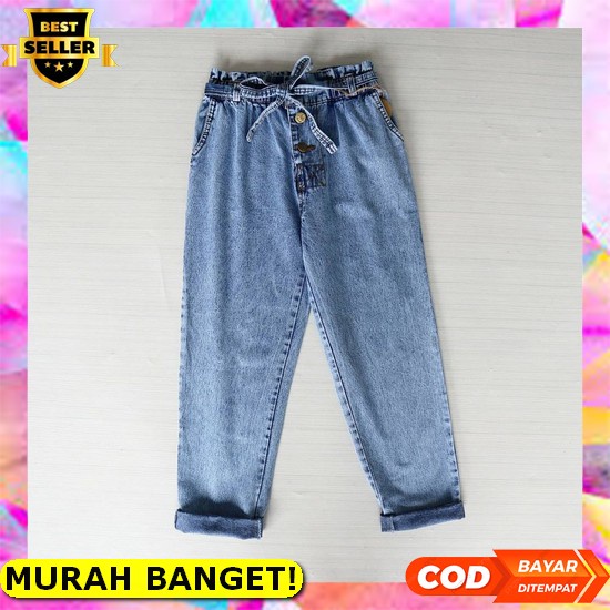 Coret Pants Celana Clana Jelana Kulot Jean Jeans Levis Wanita Cewek Jumbo Panjang Kekinian Terbaru P