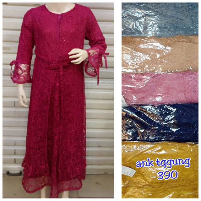 GAMIS  BROKAT FURING ANAK TANGGUNG SCL 390