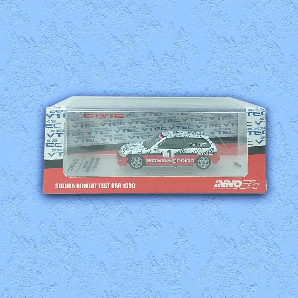 Inno64 / Inno 64 Honda Civic EF9 Suzuka Circuit Test Car 1990 Hongkong Special Edition