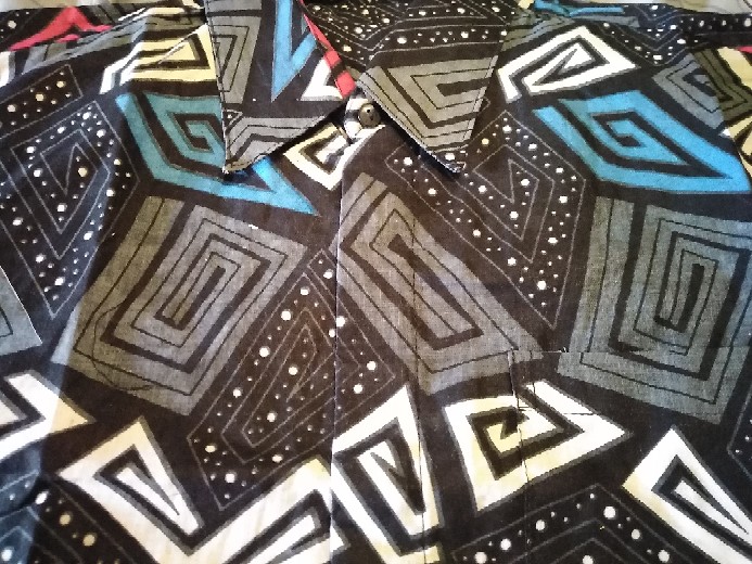 Nailo Batik Hrb026 Kenongo Kemeja G Pendek Pekalongan Padi M L Xl Sogan Tulis Halus Kemeja Batik