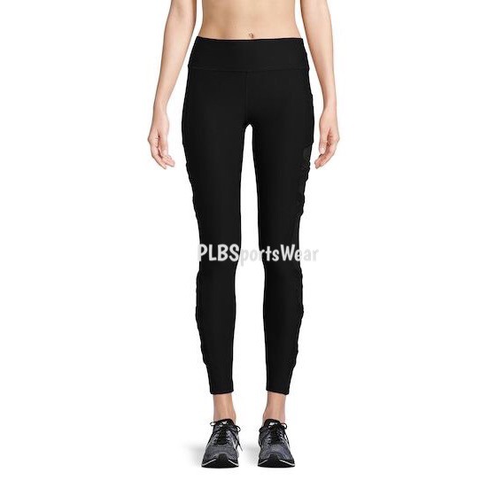 GOTEX LEGGING SPORT LOGO BLACK POWERMESH