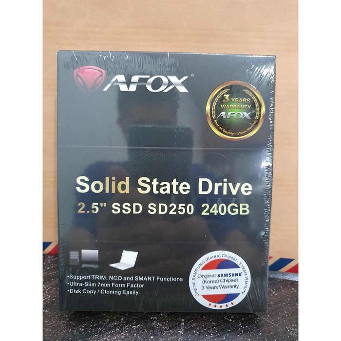 ssd 240gb afox garansi 3tahun