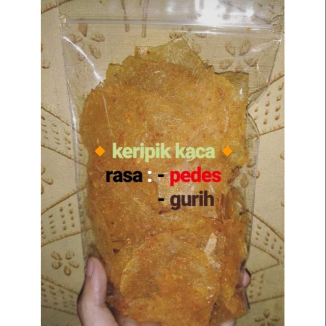 

Kripik kaca Sehah