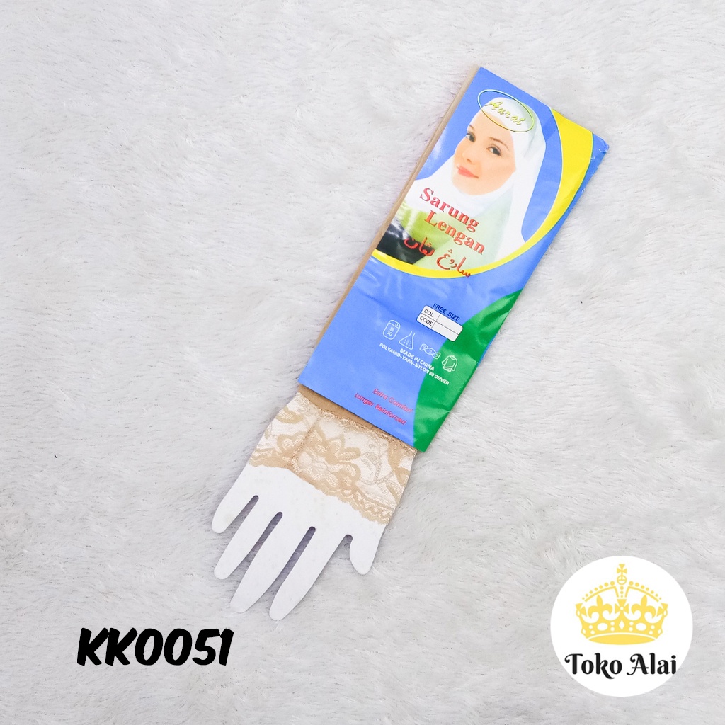 Handsock Renda | Manset tangan | manset syari muslimah murah | cod | promo KK0051
