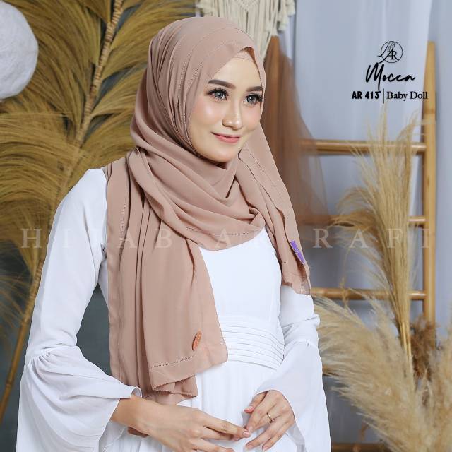 PASHMINA TERBARU BY ARRAFI KODE AR 413