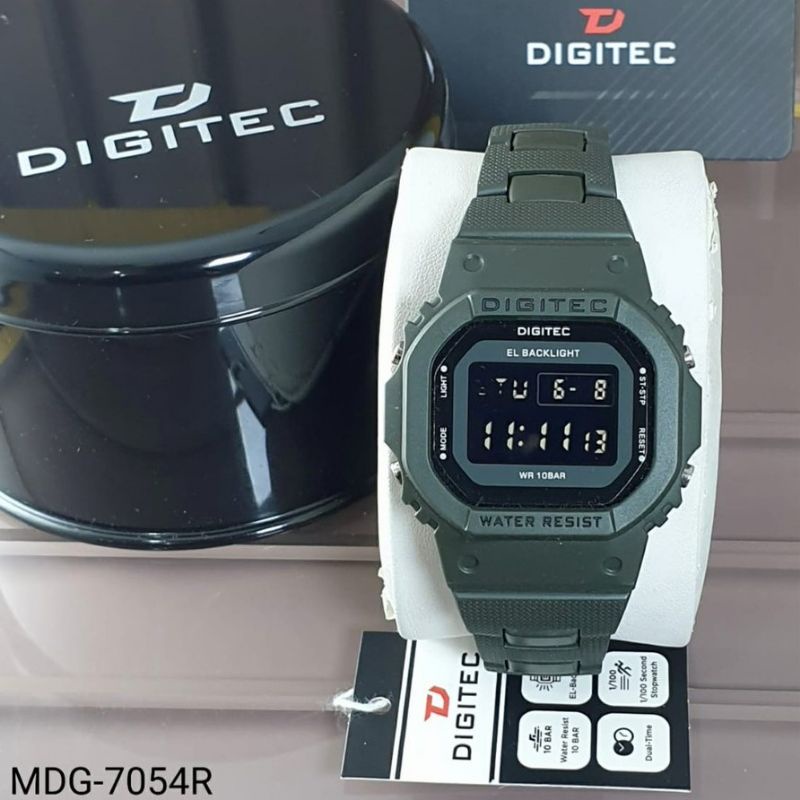 BIG SALE DIGITEC DG 6054 R / DG-6054R / DG6054R Resin Watch Jam Tangan ORIGINAL