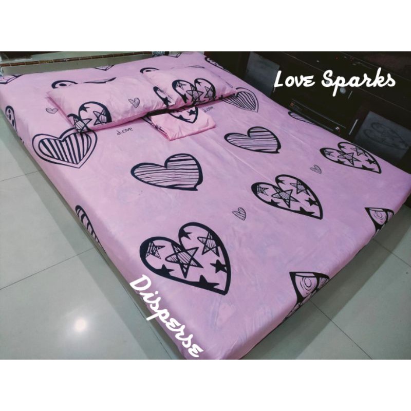 Sprei Love Sparks