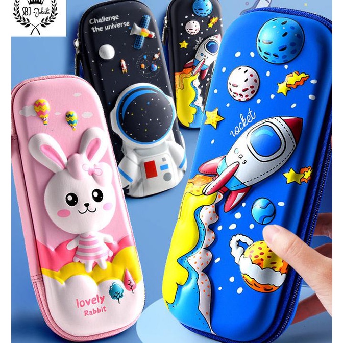 

Tempat pensil Kotak pensil smiggle Lookalike 3D Hardcase Waterproof