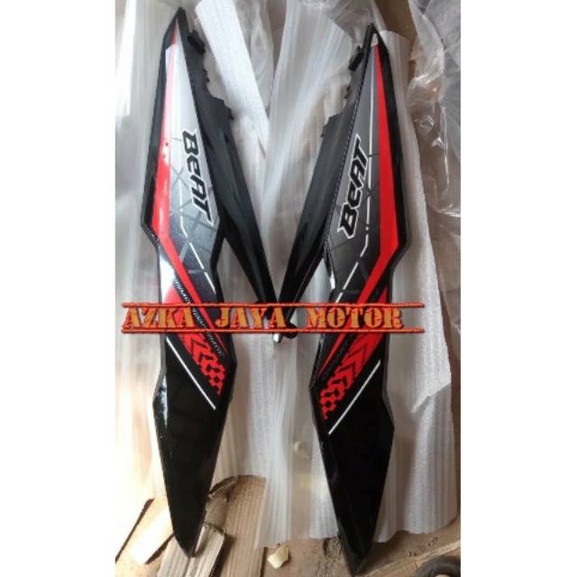 Cover Body Honda Beat Fi 2017 / Beat Baru / Beat Street Warna Hitam