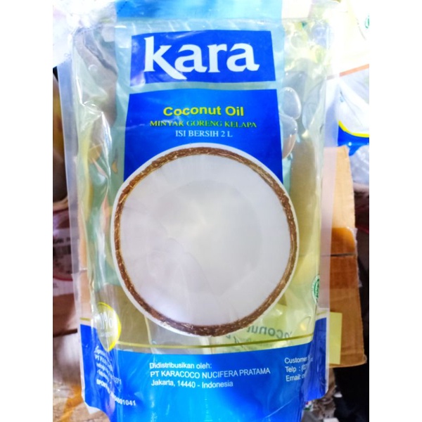 

Kara Coconut Oil / Minyak Goreng Kelapa 2 L