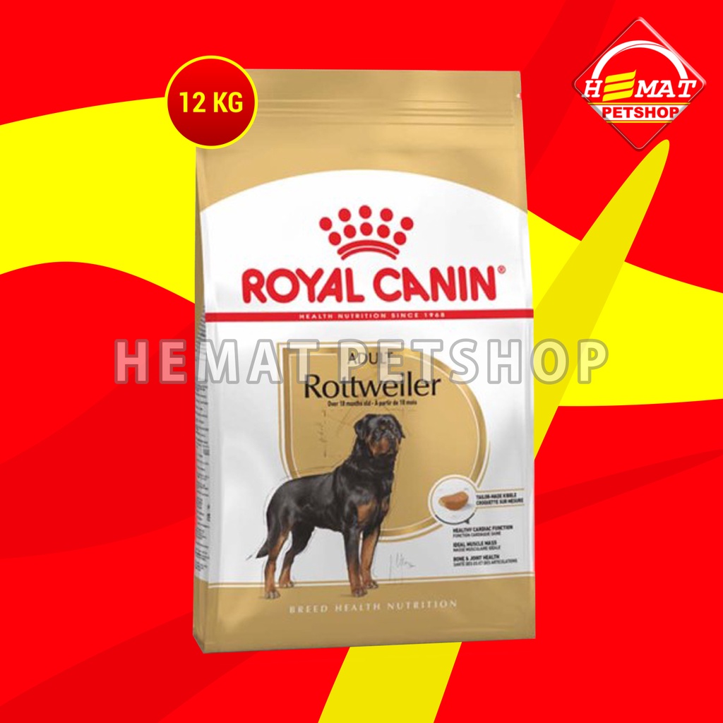 Royal Canin Rottweiler 12kg / Royal Canin Rottweiler adult 12kg murah