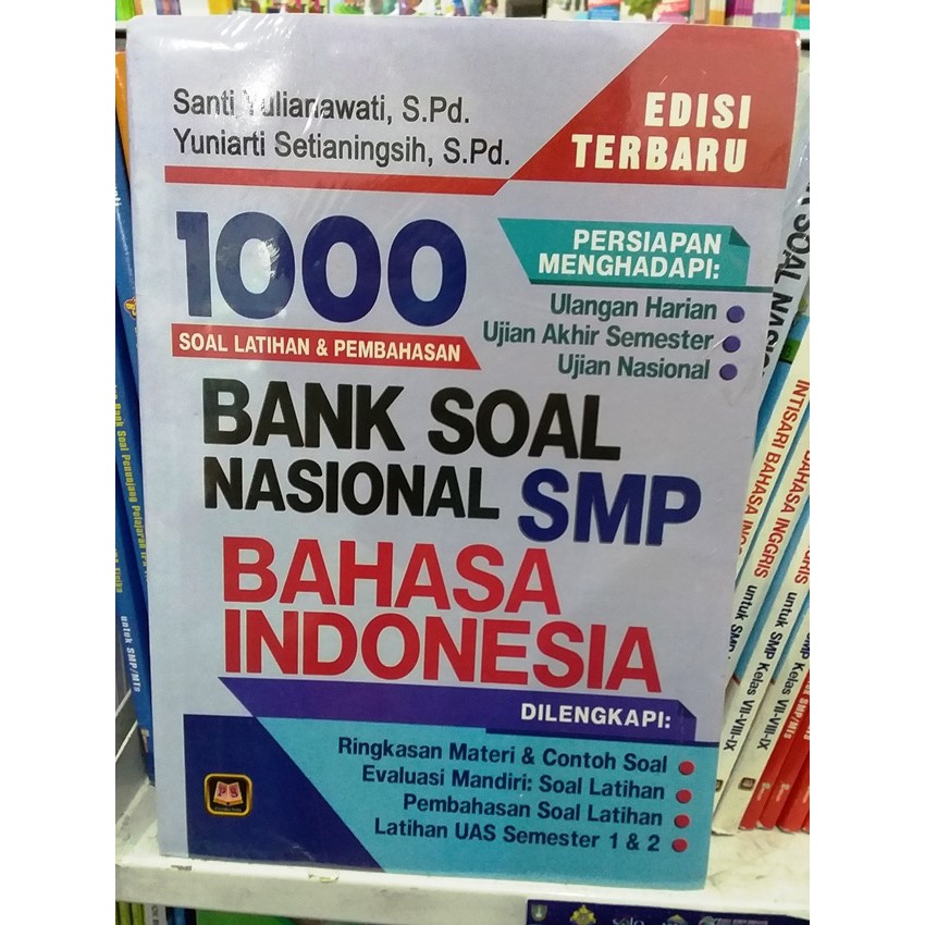 Buku1000 Soal Latihan Dan Pembahasan Bank Soal Nasioanal Smp