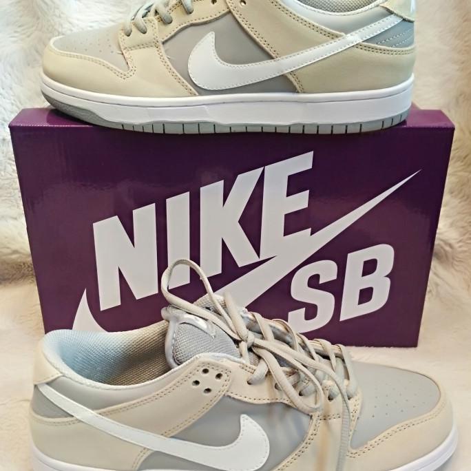 Sepatu sneakers premium Nike sB Dunk Low Pro Smoke Grey
