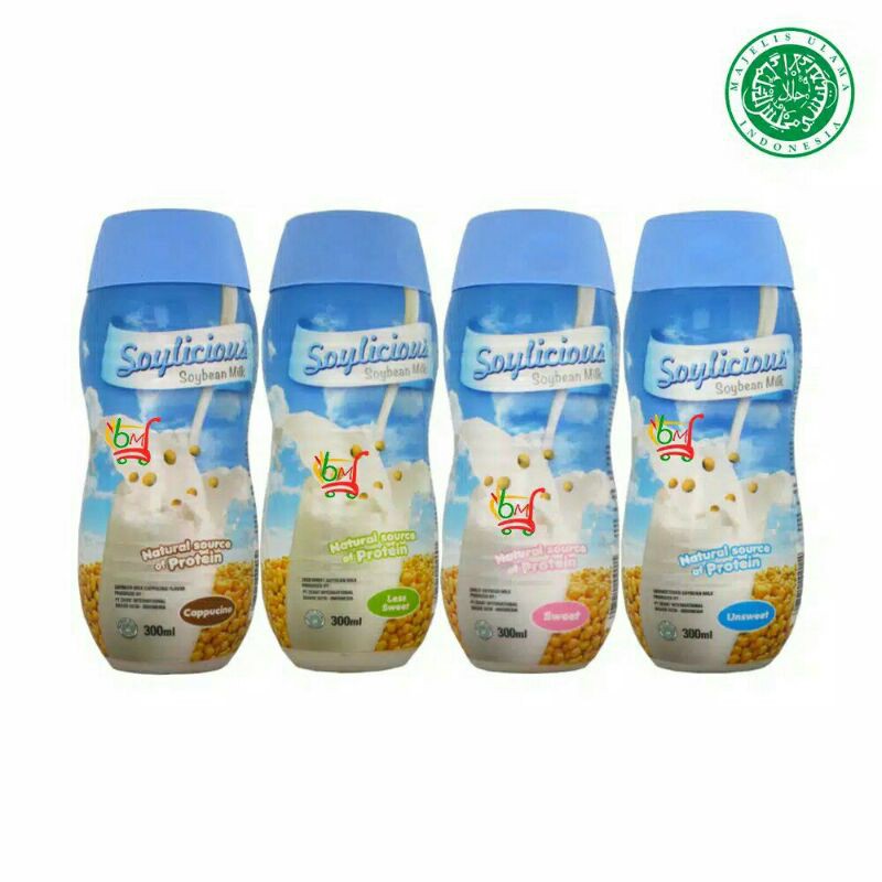 

Susu Kedelai Soylicious 300 ml